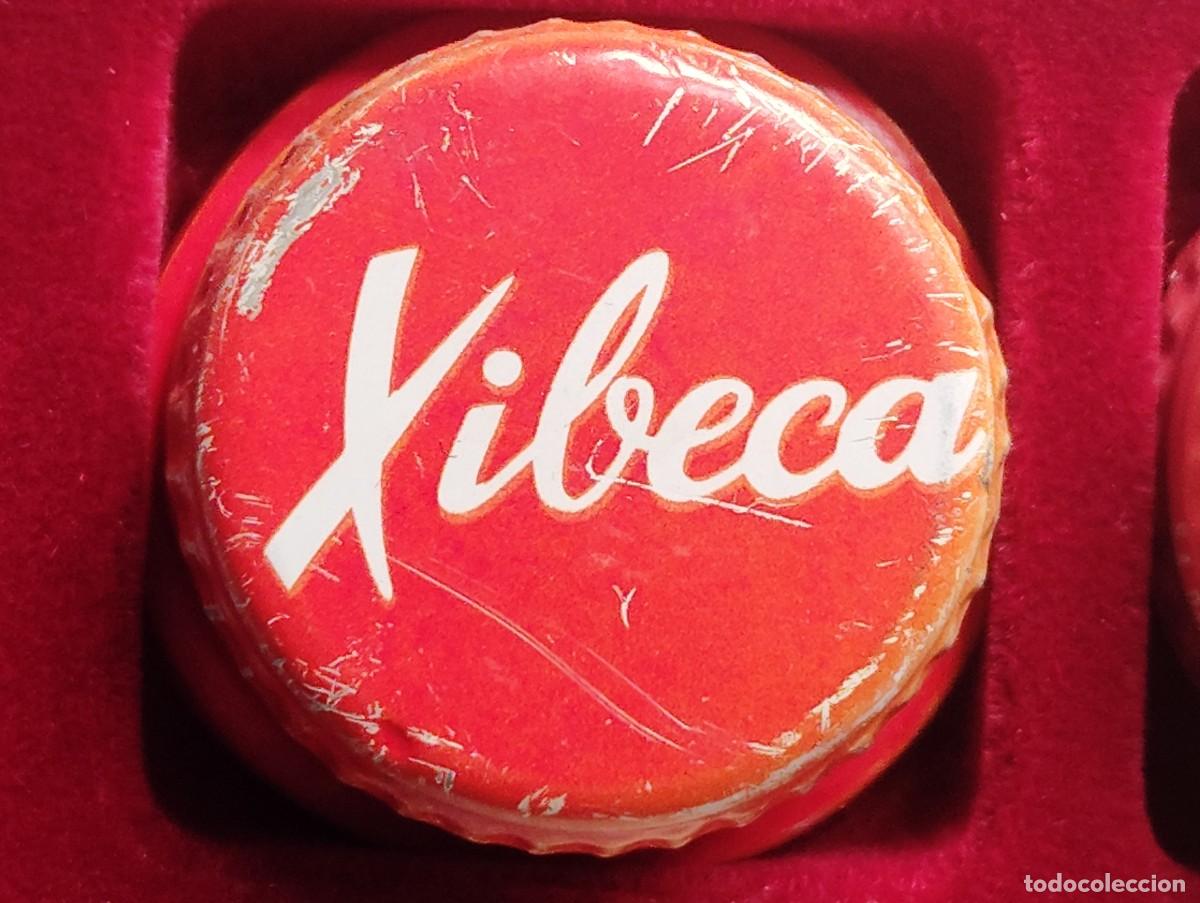 Coleccionismo de cervezas: TAPON ROSCA METALICO CERVEZA XIBECA. USADO