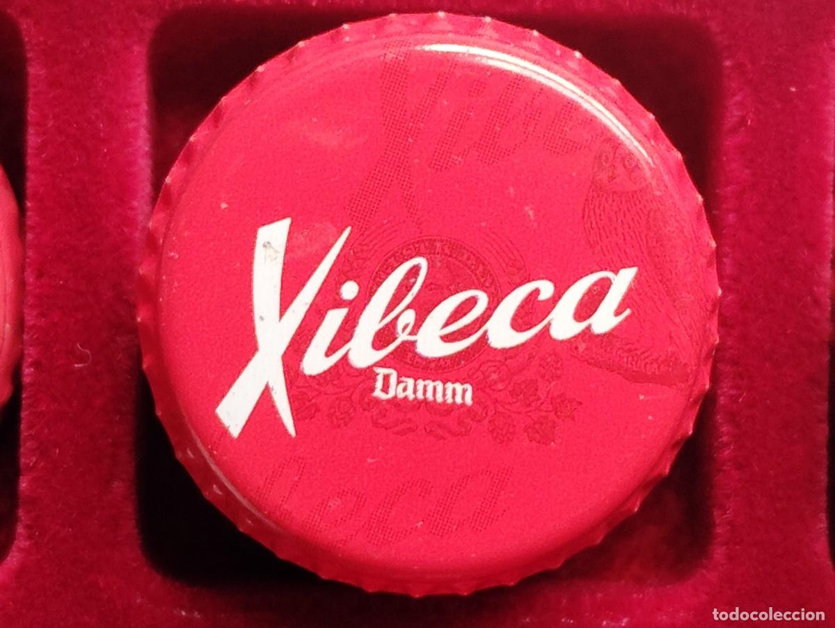 Coleccionismo de cervezas: TAPON ROSCA METALICO CERVEZA XIBECA. USADO