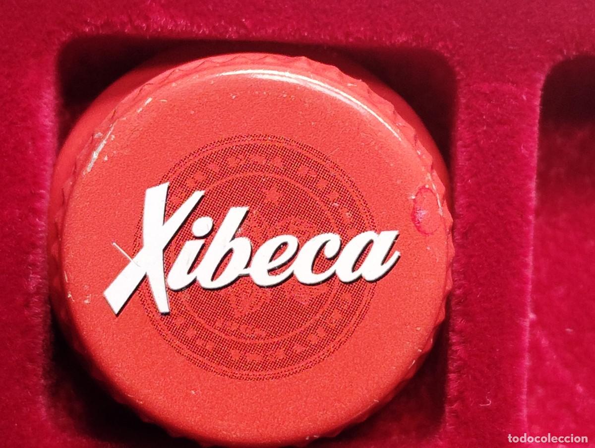 Coleccionismo de cervezas: TAPON ROSCA METALICO CERVEZA XIBECA. USADO