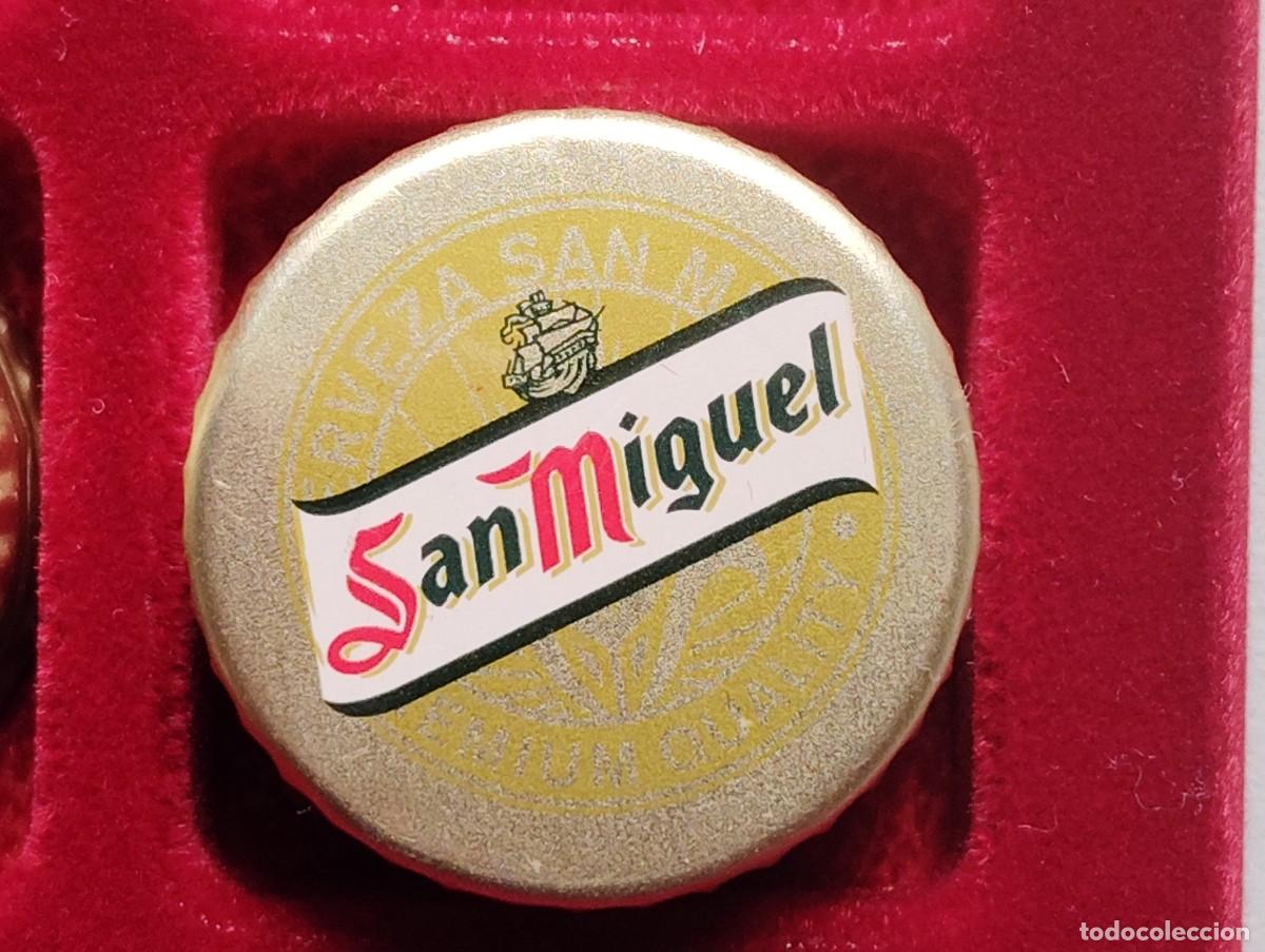 Coleccionismo de cervezas: TAPON ROSCA METALICO CERVEZA SAN MIGUEL. NUEVO