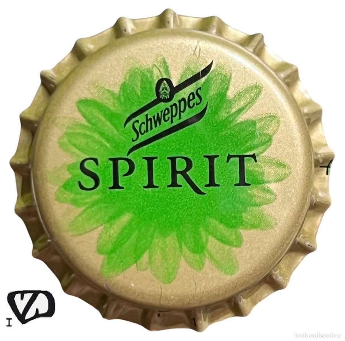 Coleccionismo de cervezas: TAPON CORONA CHAPA BOTTLE CAP KRONKORKEN TAPPI CAPSULE SCHWEPPES SPIRIT LIMON
