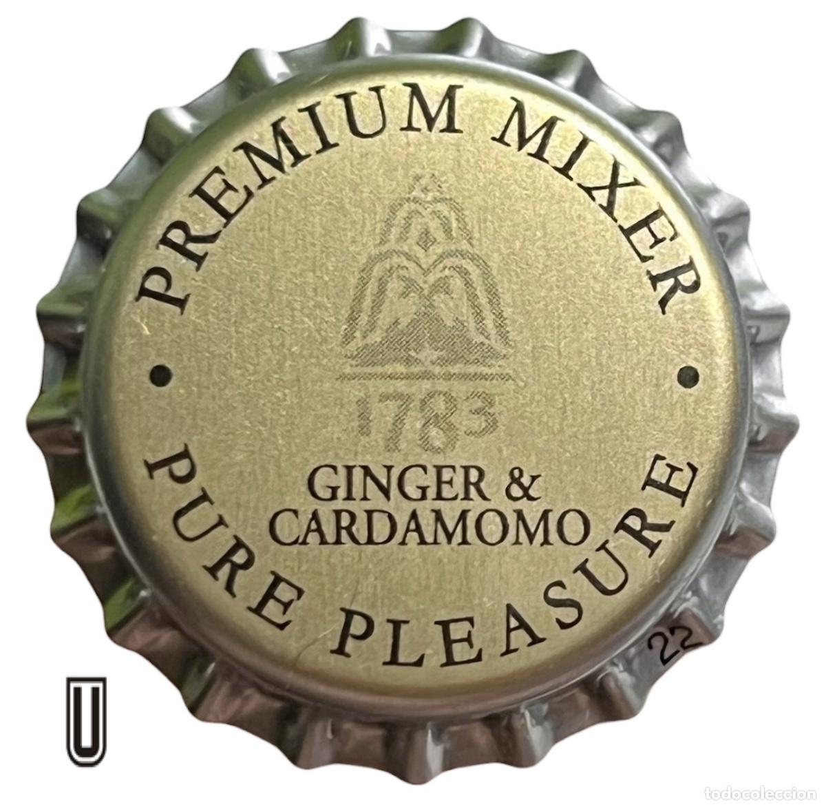 Coleccionismo de cervezas: TAPON CORONA CHAPA BOTTLE CAP KRONKORKEN TAPPI CAPSULE SCHWEPPES GINGER & CARDAMOMO