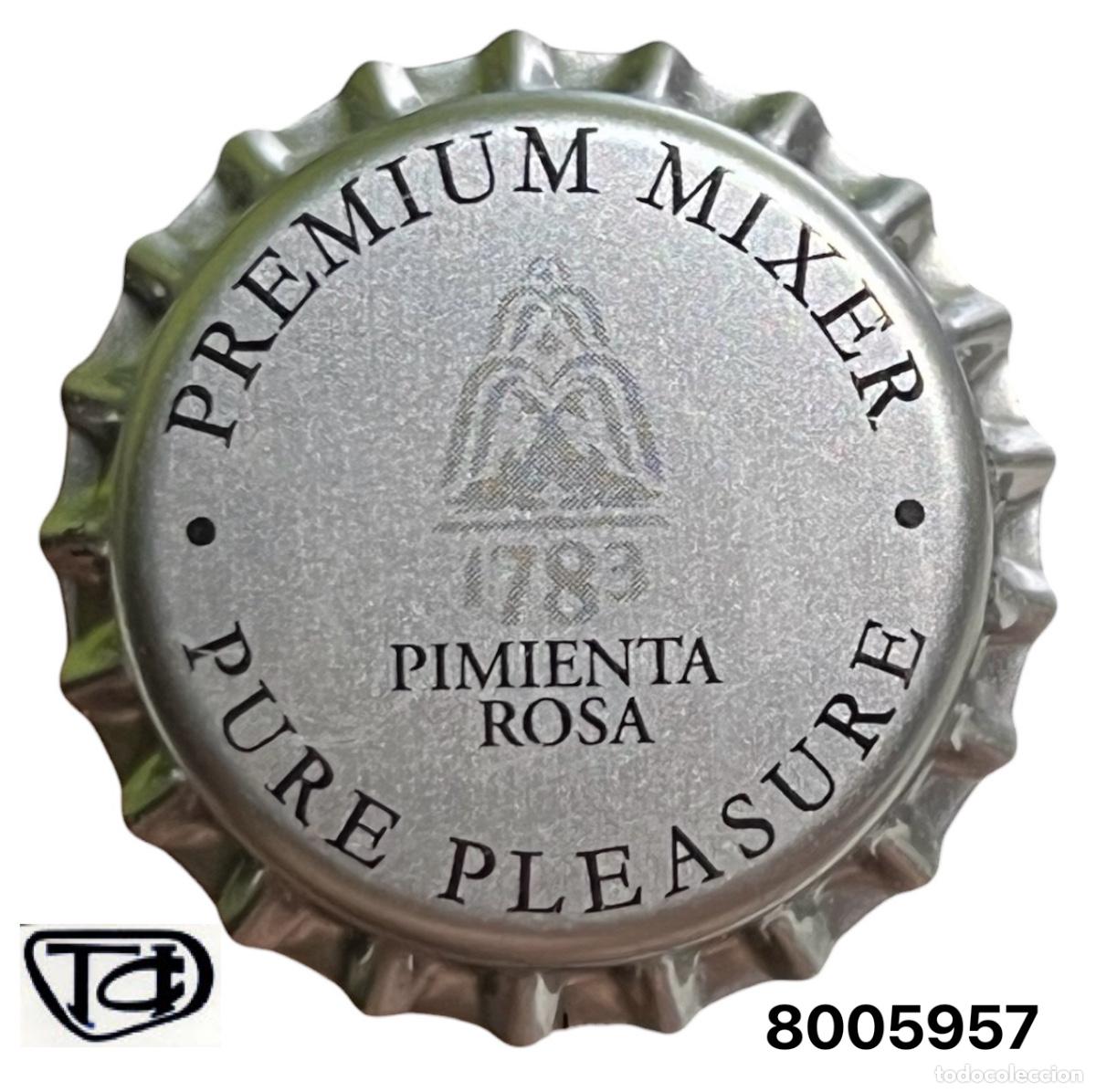 Coleccionismo de cervezas: TAPON CORONA CHAPA BOTTLE CAP KRONKORKEN TAPPI CAPSULE SCHWEPPES PIMIENTA ROSA