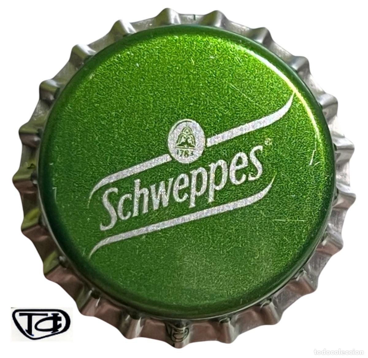 Coleccionismo de cervezas: TAPON CORONA CHAPA BOTTLE CAP KRONKORKEN TAPPI CAPSULE SCHWEPPES