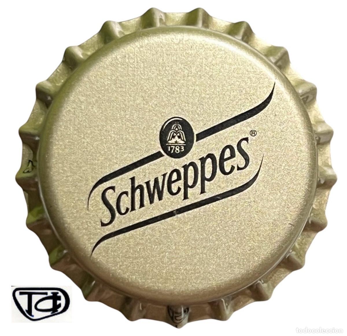 Coleccionismo de cervezas: TAPON CORONA CHAPA BOTTLE CAP KRONKORKEN TAPPI CAPSULE SCHWEPPES