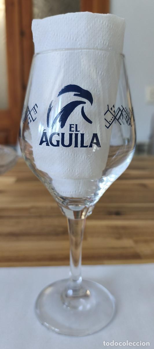 Coleccionismo de cervezas: COPA CERVEZA - EL &Aacute;GUILA