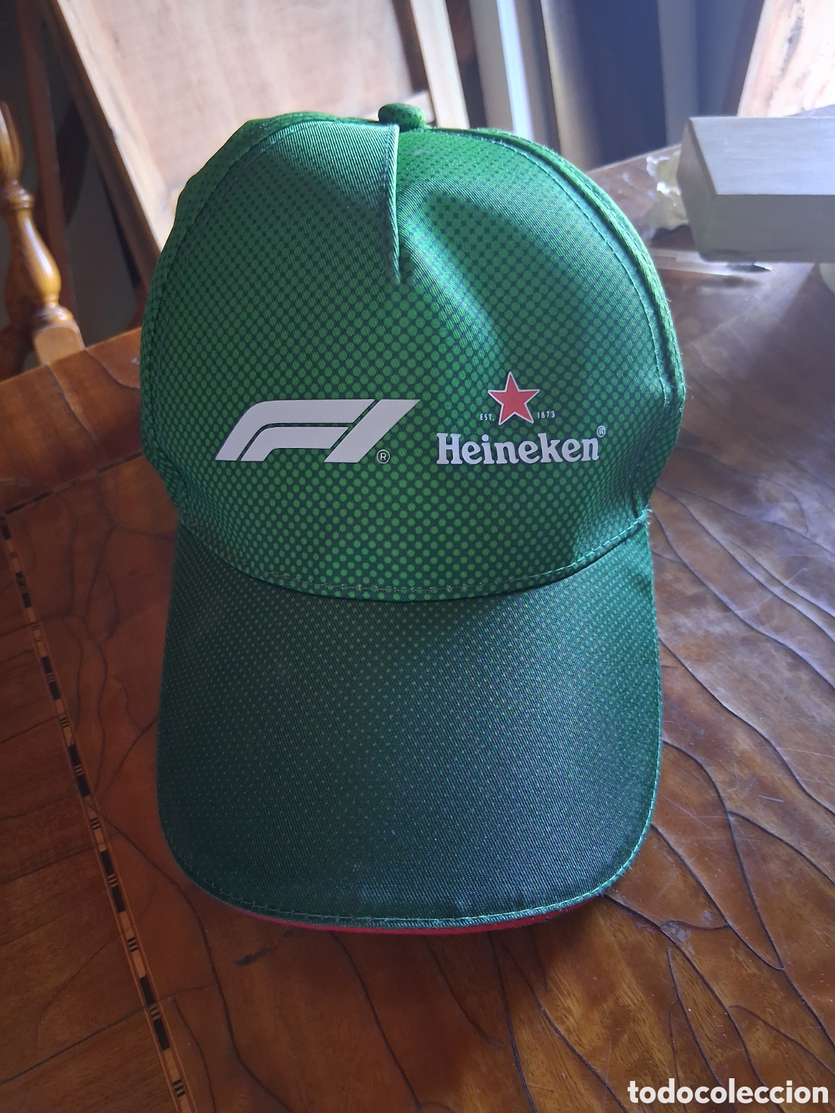 Coleccionismo de cervezas: Gorra cerveza Heineken F1 coches carreras Formula 1