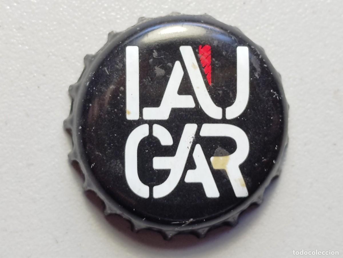 Coleccionismo de cervezas: TAPON CORONA CERVEZA ESPA&Ntilde;A ARTESANA LAUGAR. USADA