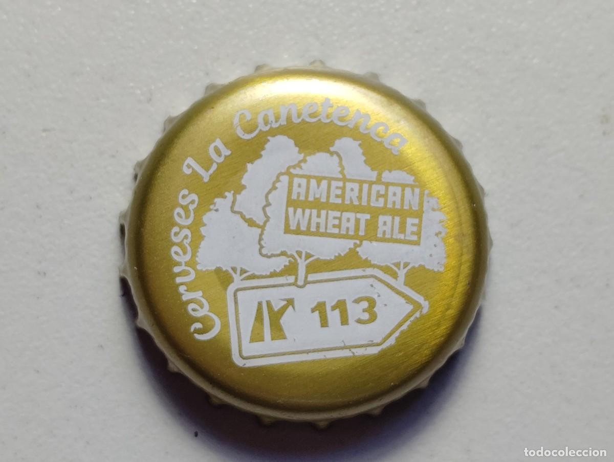 Coleccionismo de cervezas: TAPON CORONA CERVEZA ESPA&Ntilde;A ARTESANA LA CANETENCA. USADA