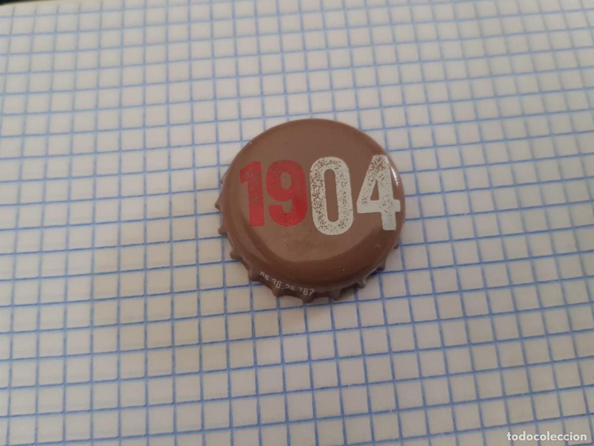 Coleccionismo de cervezas: Chapa corona cerveza Cruzcampo 1904 (nueva imagen 2026)