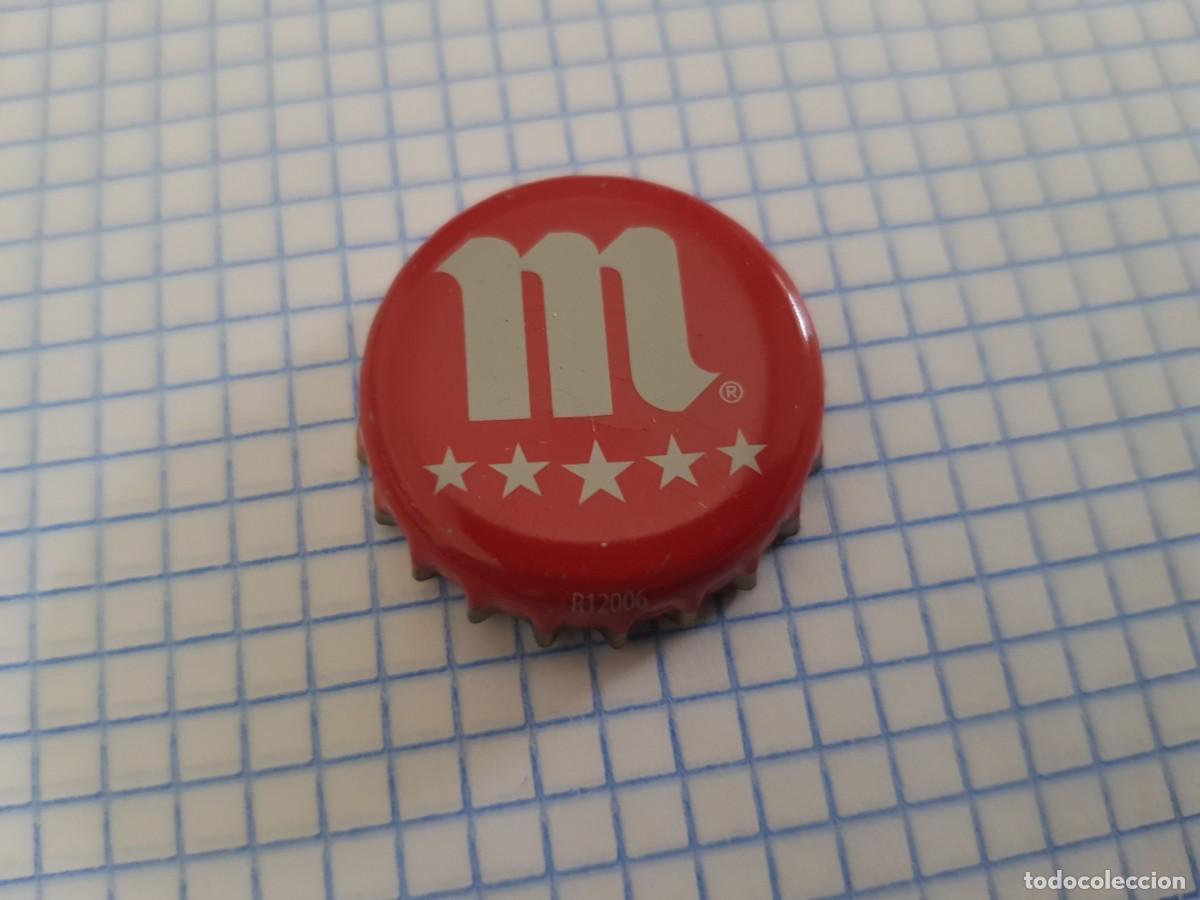 Coleccionismo de cervezas: Chapa corona cerveza Mahou 5 cinco estrellas