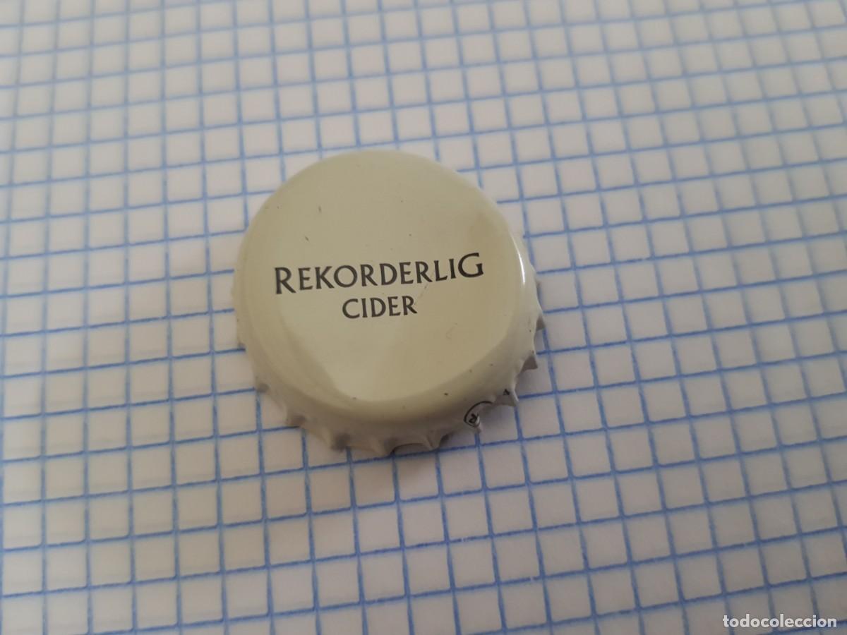 Coleccionismo de cervezas: Chapa corona sidra cider Rekorderlig