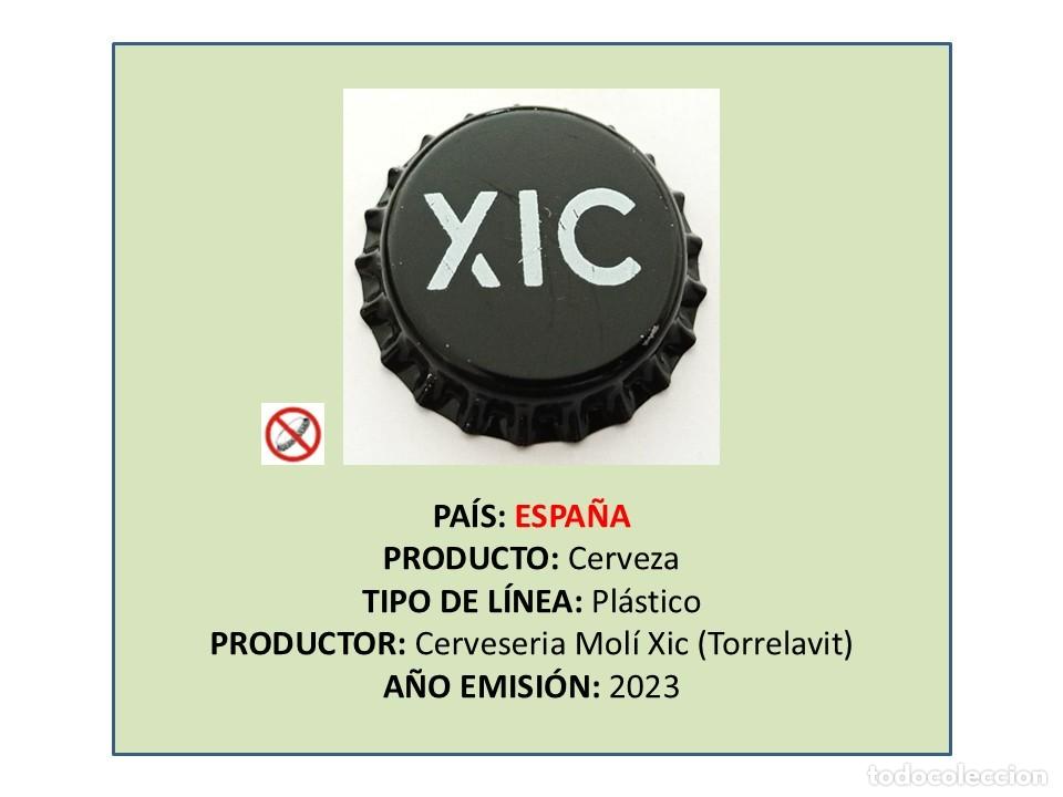 Coleccionismo de cervezas: TAPON CORONA CAPSULA CHAPA CERVEZA MOL&Iacute; XIC (ESPA&Ntilde;A)