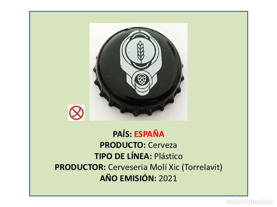 Coleccionismo de cervezas: TAPON CORONA CAPSULA CHAPA CERVEZA MOL&Iacute; XIC (ESPA&Ntilde;A)