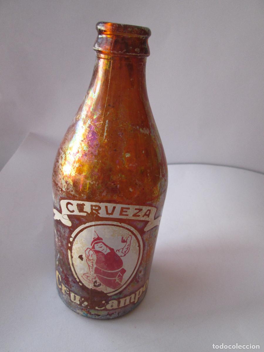 Coleccionismo de cervezas: BOTELLA CERVEZA CRUZ CAMPO - LA CRUZ DEL CAMPO - SEVILLA - VACIA - SIN CHAPA