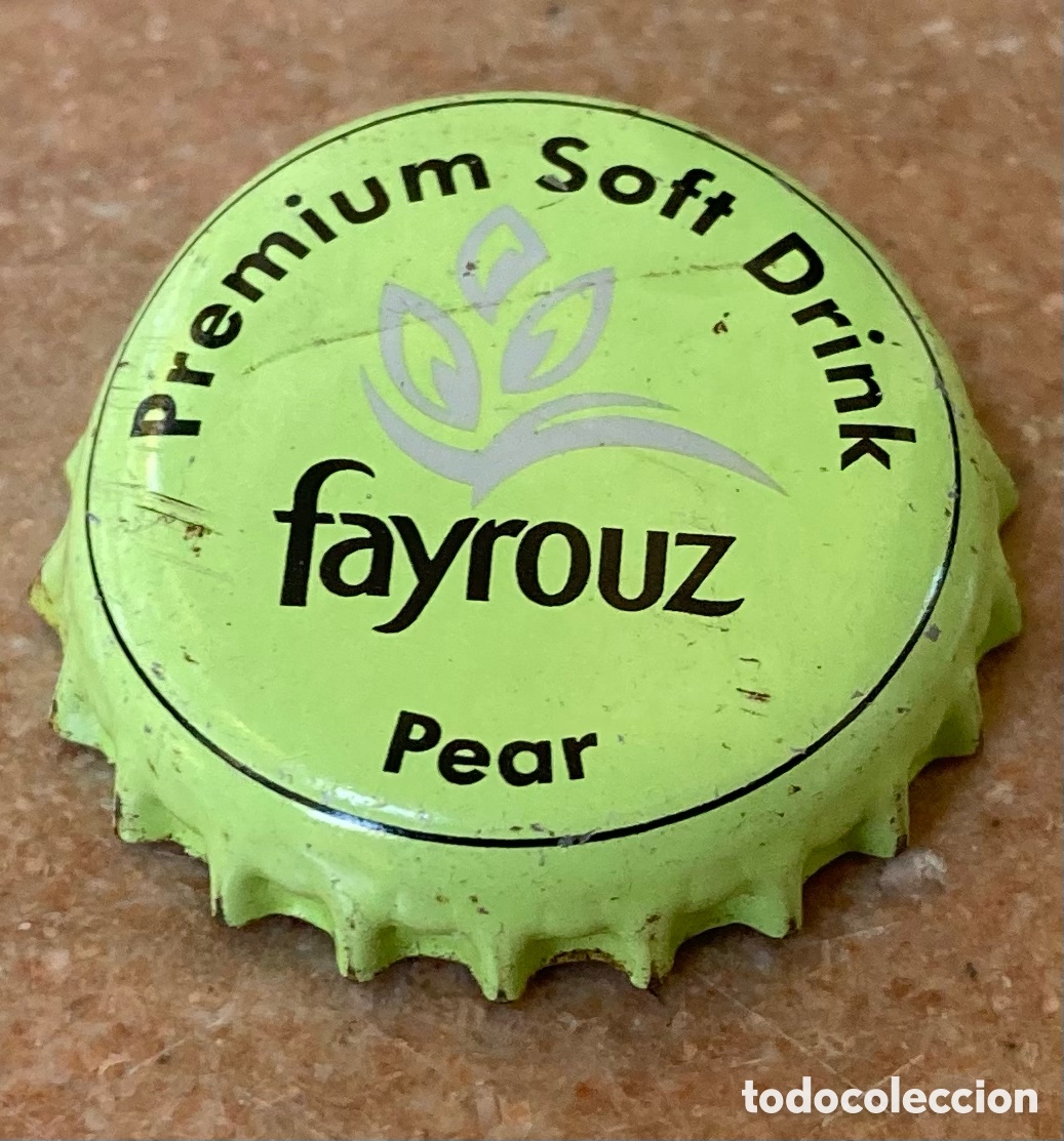 Coleccionismo de cervezas: TAP&Oacute;N CORONA BOTTLE CAP CAPSULE KRONKORKEN SODA REFRESCO FAYROUS PEAR.EGIPTO.--LOTE N.3264--CARMANJO