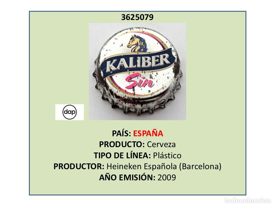 Coleccionismo de cervezas: TAPON CORONA CAPSULA CHAPA CERVEZA KALIBER SIN (ESPA&Ntilde;A)