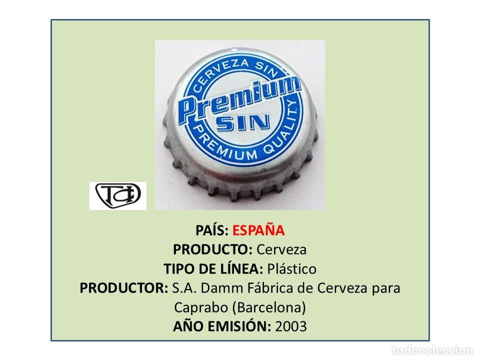 Coleccionismo de cervezas: TAPON CORONA CAPSULA CHAPA CERVEZA CAPRABO-PREMIUN SIN (ESPA&Ntilde;A)