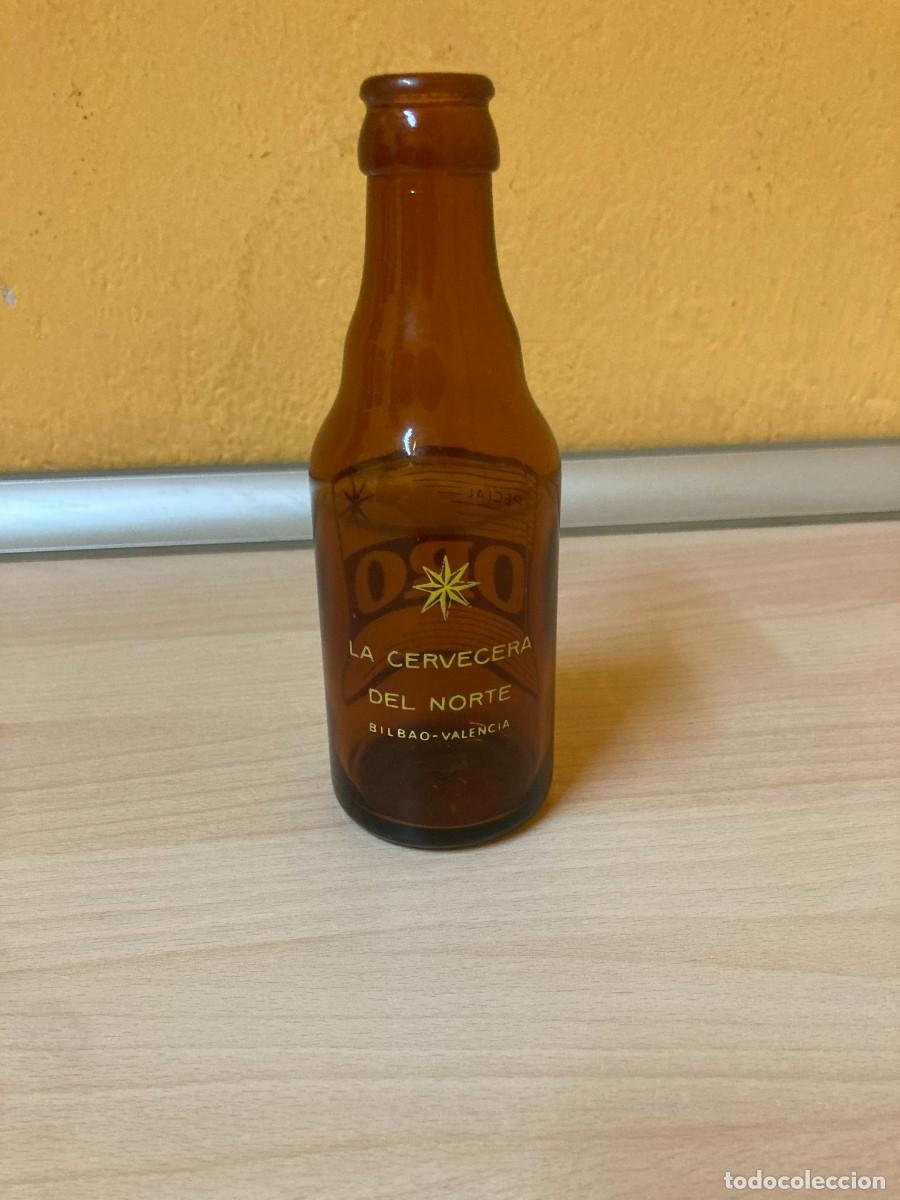 Coleccionismo de cervezas: BOTELLIN CERVEZA ORO - Foto 2