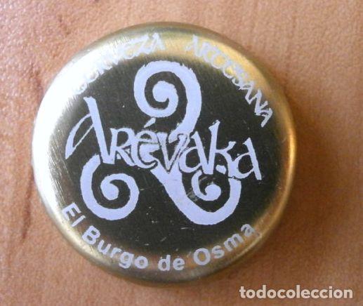 Coleccionismo de cervezas: Chapa Cerveza Espa&ntilde;ola Artesana (ES) AREVAKA (El Burgo de Osma Soria) Tapon Corona Tappi Bier Bi&egrave;re