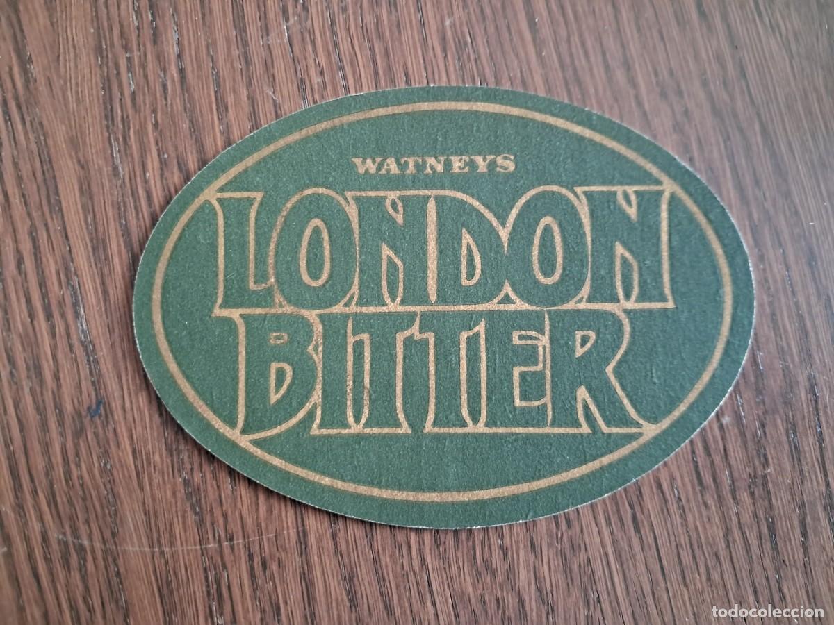 Coleccionismo de cervezas: posavasos de cerveza, Watneys, London Bitter.