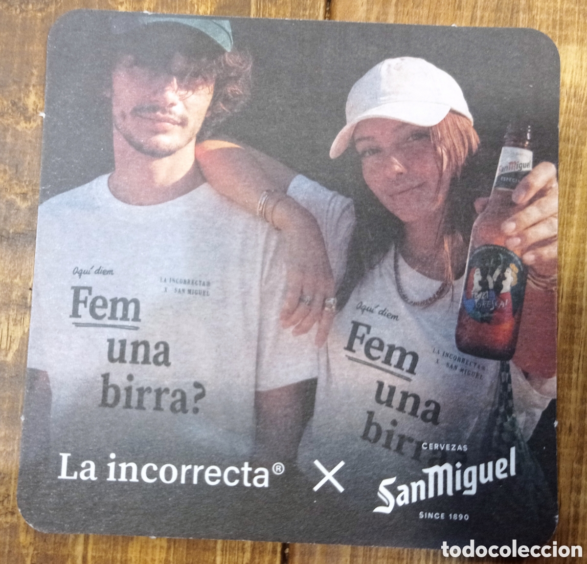 Coleccionismo de cervezas: POSAVASO CERVEZA SAN MIGUEL