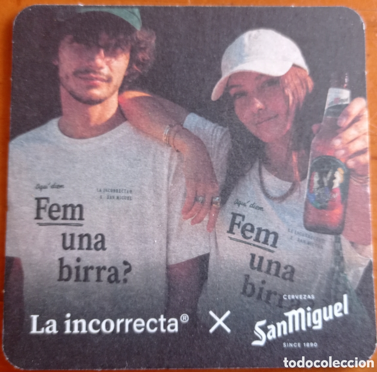 Colecionismo de cervejas: POSAVASO CERVEZA SAN MIGUEL