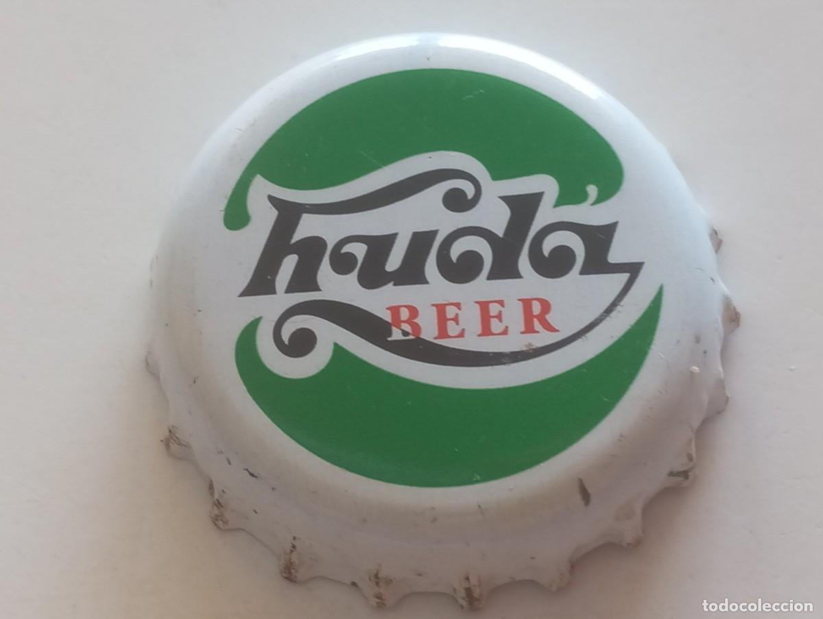 Coleccionismo de cervezas: Chapa tap&oacute;n corona de la cerveza vietnamita HUDA BEER