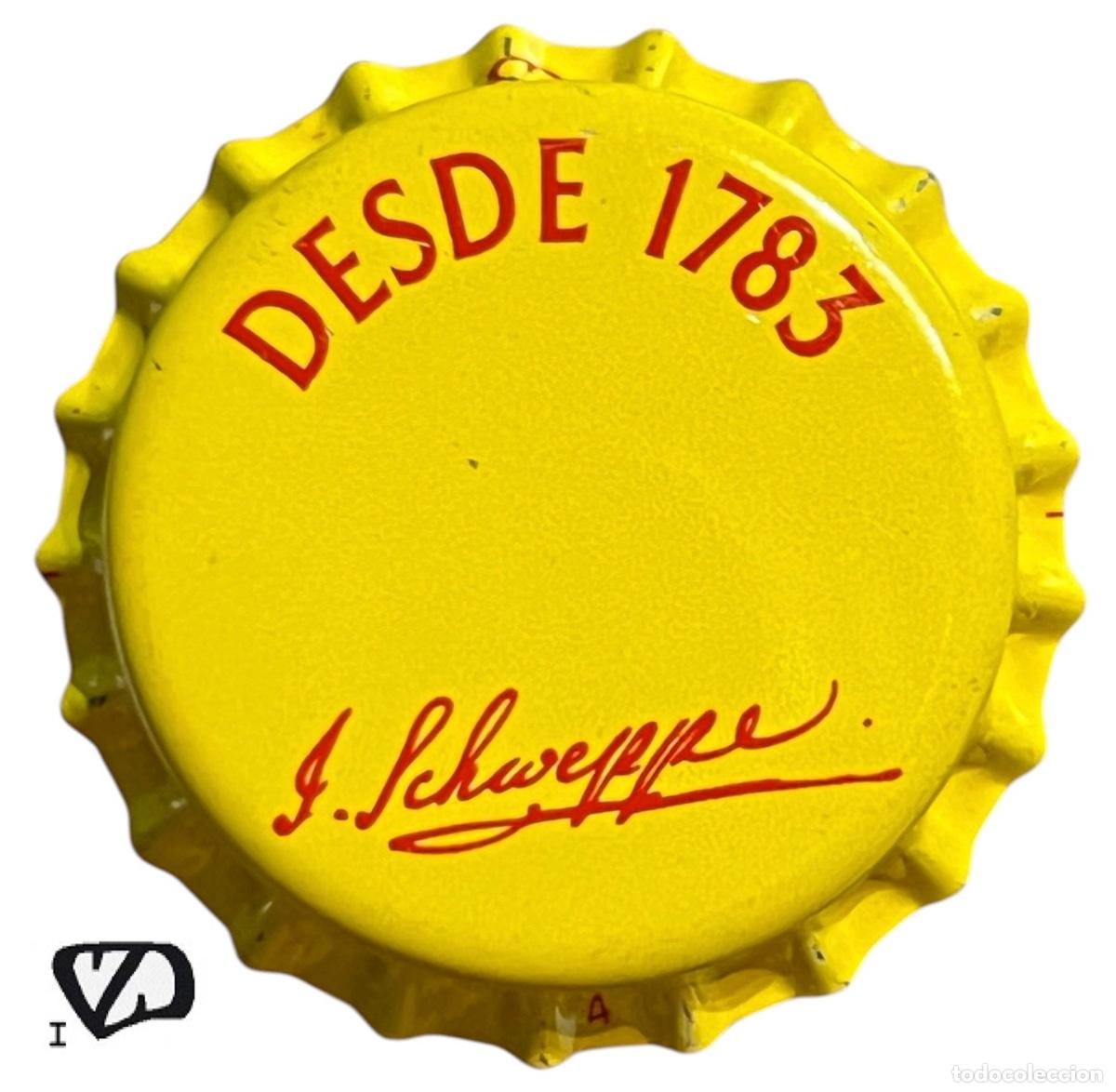 Coleccionismo de cervezas: TAPON CORONA CHAPA BOTTLE CAP KRONKORKEN TAPPI CAPSULE SCHWEPPES