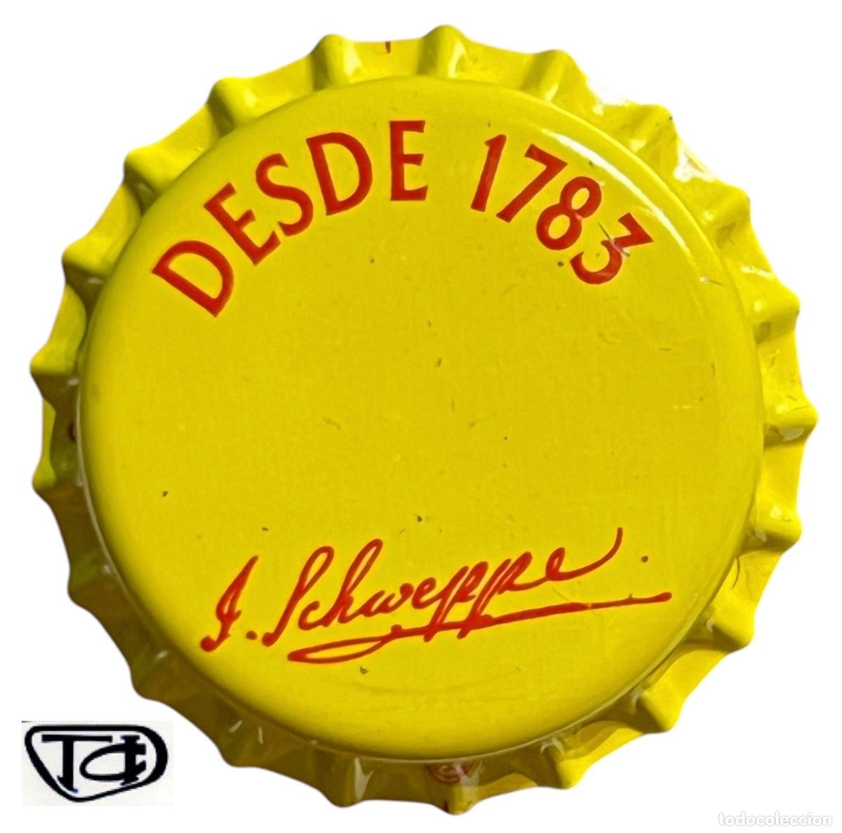 Coleccionismo de cervezas: TAPON CORONA CHAPA BOTTLE CAP KRONKORKEN TAPPI CAPSULE TONICA SCHWEPPES
