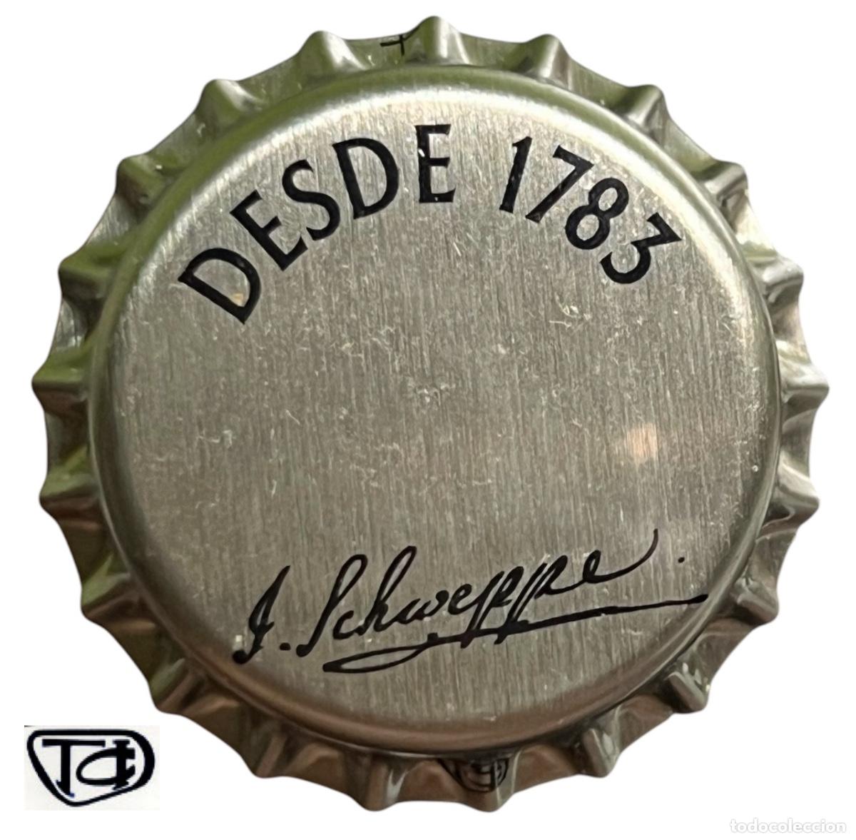 Coleccionismo de cervezas: TAPON CORONA CHAPA BOTTLE CAP KRONKORKEN TAPPI CAPSULE SCHWEPPES CANARIAS