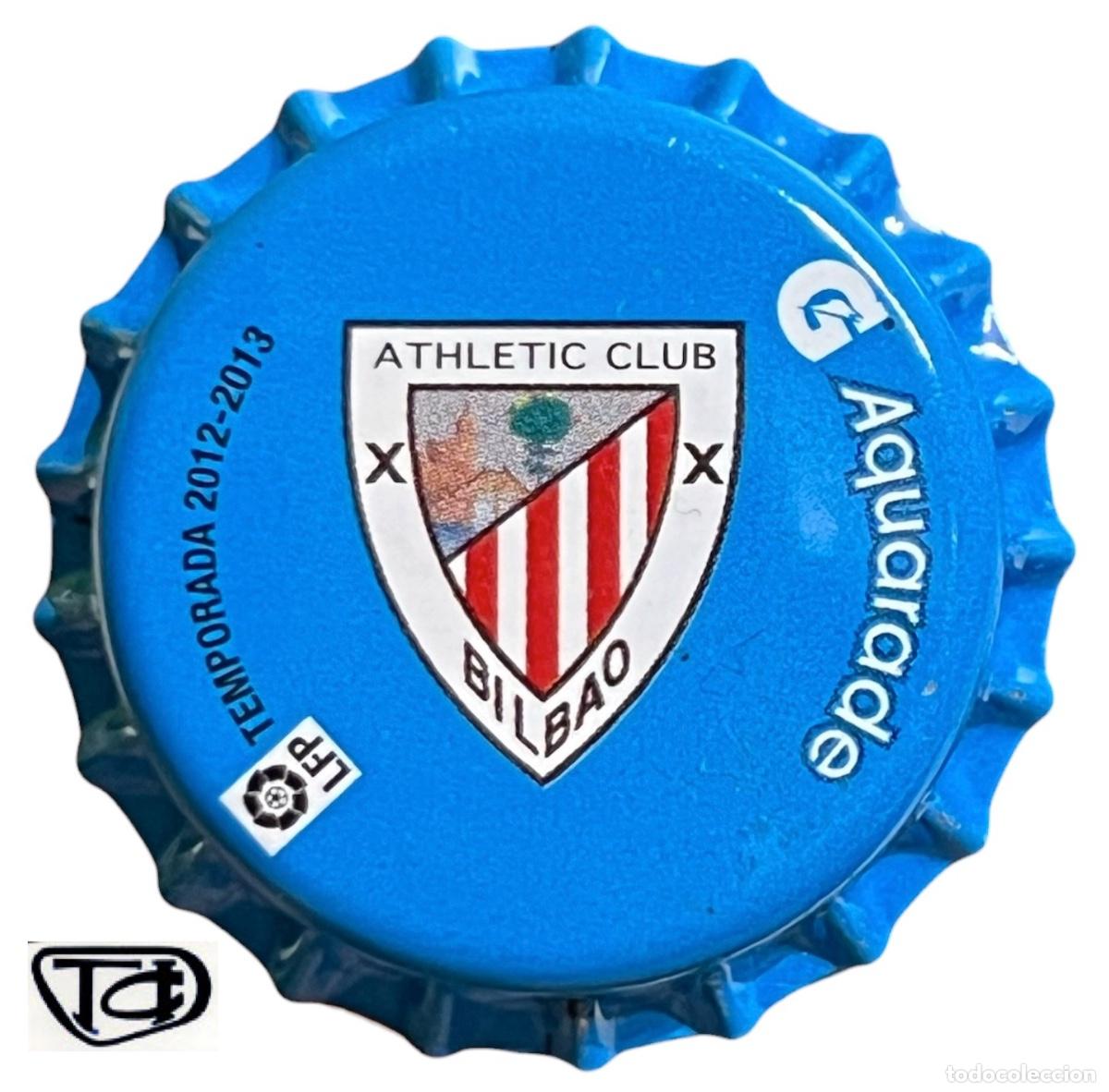 Coleccionismo de cervezas: TAPON CORONA CHAPA BOTTLE CAP KRONKORKEN CAPSULE TAPPI AQUARADE - ATHLETIC BILBAO