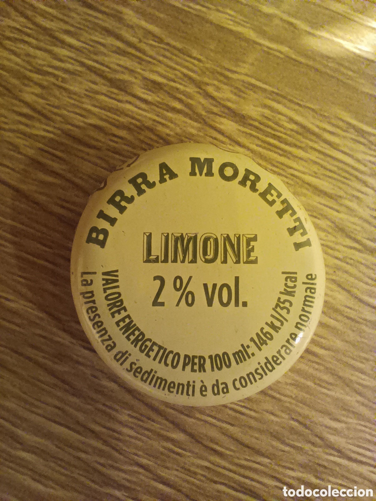 Coleccionismo de cervezas: CHAPA TAPON CORONA CERVEZA MORETTI (ITALIA)