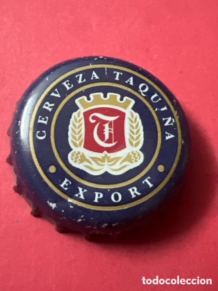 Coleccionismo de cervezas: T4/X124/A5. CHAPA CERVEZA - BOLIVIA - Taqui&ntilde;a Cerveza Export T