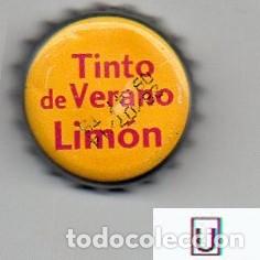 Coleccionismo de cervezas: chapa - Tinto de Verano - ESPA&Ntilde;A - La Casera Tinto de Verano Lim&oacute;n