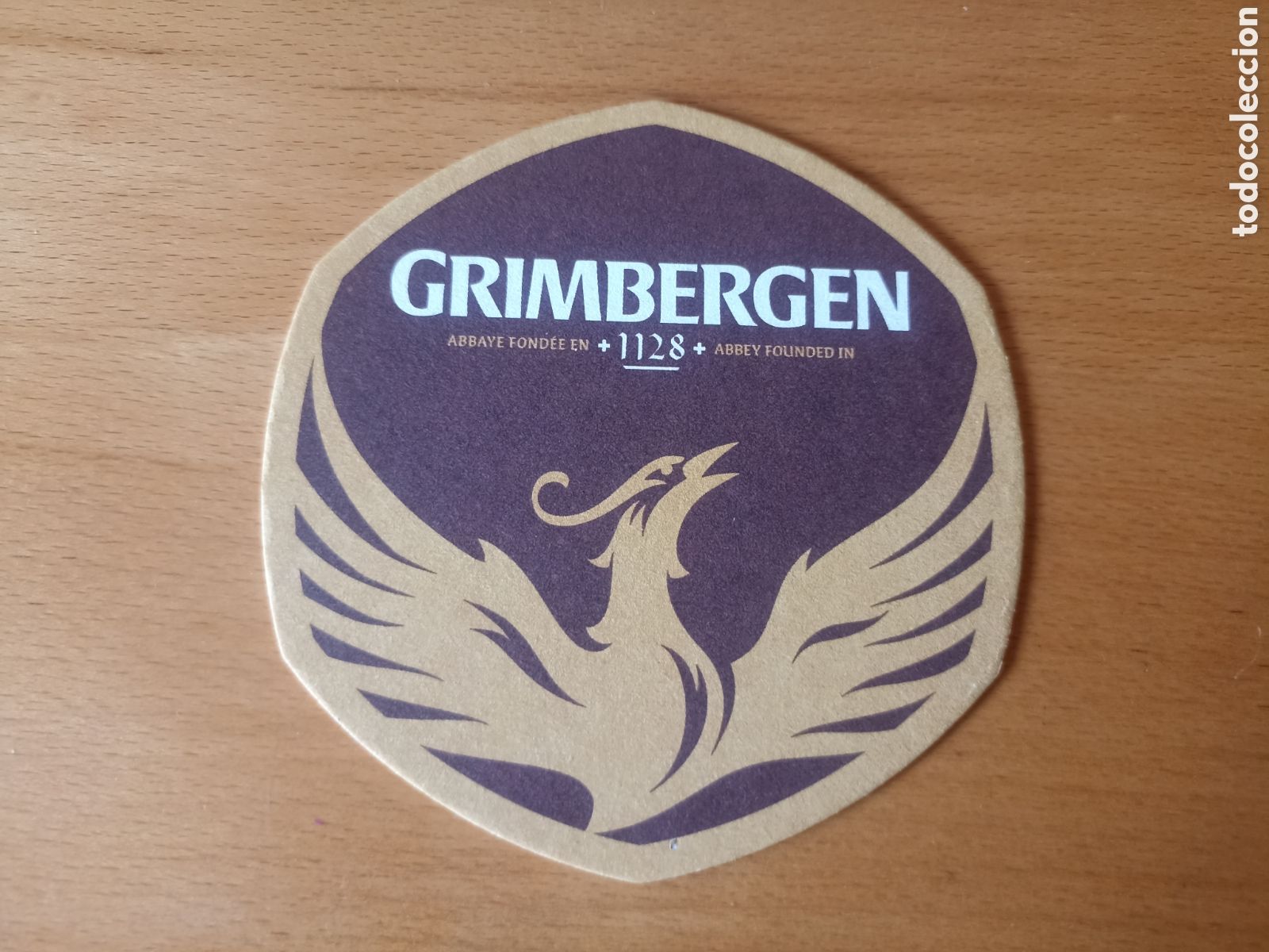 Coleccionismo de cervezas: Posavasos Cerveza Grimbergen - Pedido m&iacute;nimo 3 &euro;
