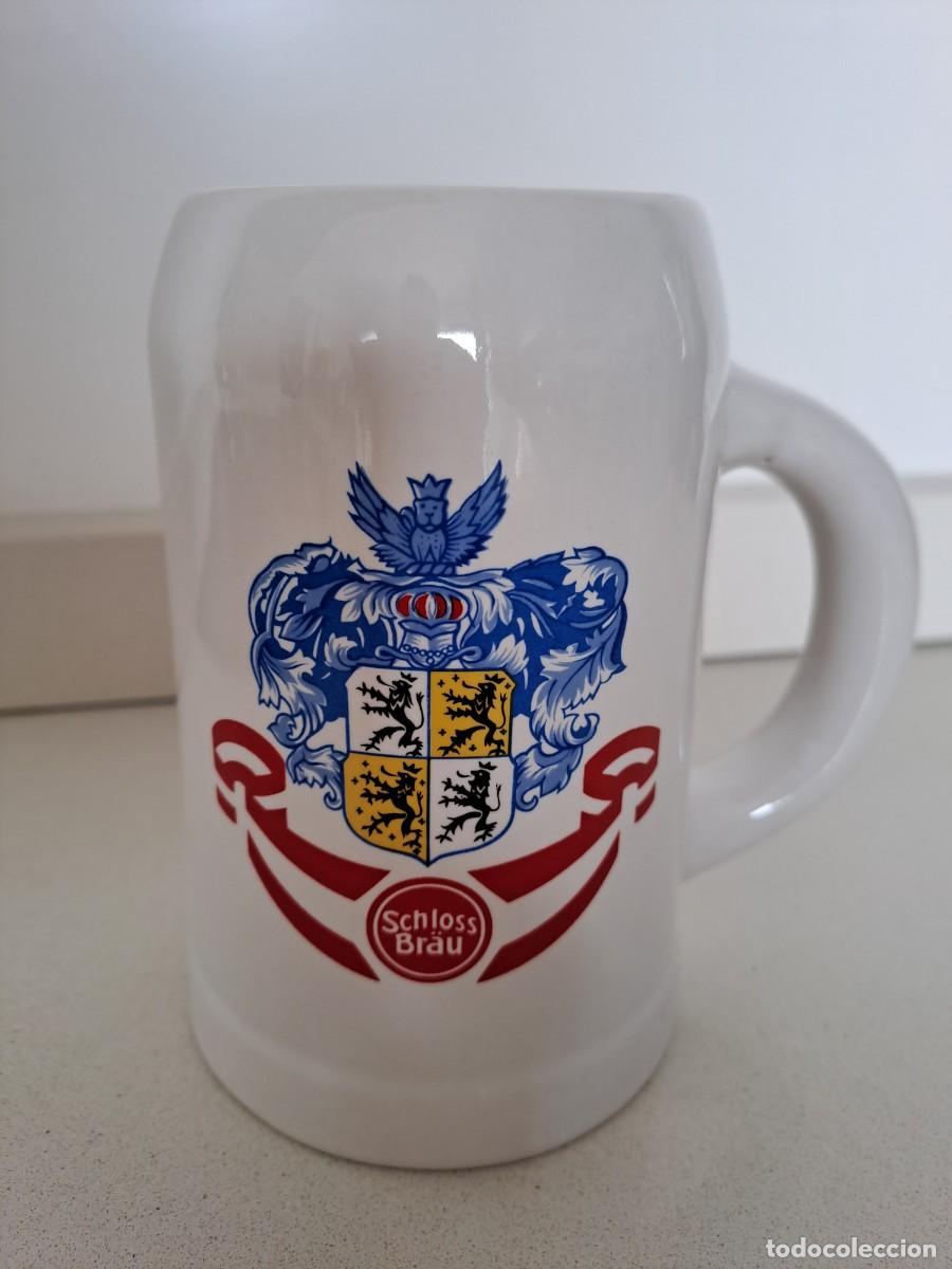Coleccionismo de cervezas: Jarra Cerveza Schloss Br&auml;u Colecci&oacute;n