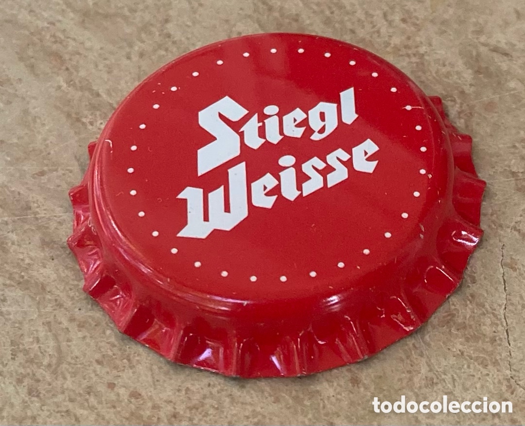 Coleccionismo de cervezas: TAP&Oacute;N CORONA BOTTLE CAP CHAPA CAPSULE BIERE CERVEZA BEER BIRRA STIEGL.AUSTRIA-LOTE N. 310---CARMANJO