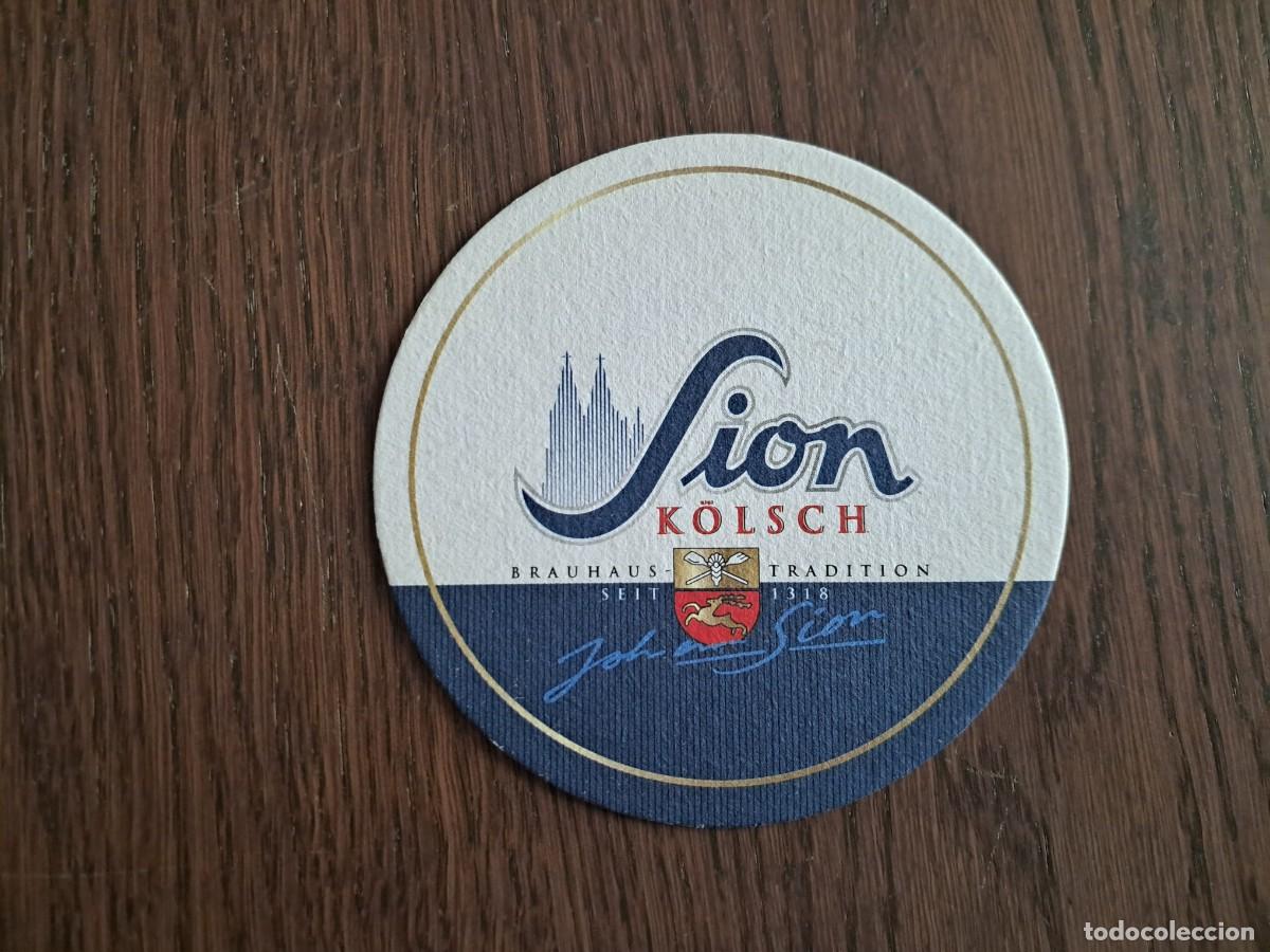 Coleccionismo de cervezas: posavasos de cerveza alemana, Sion K&ouml;lsch.