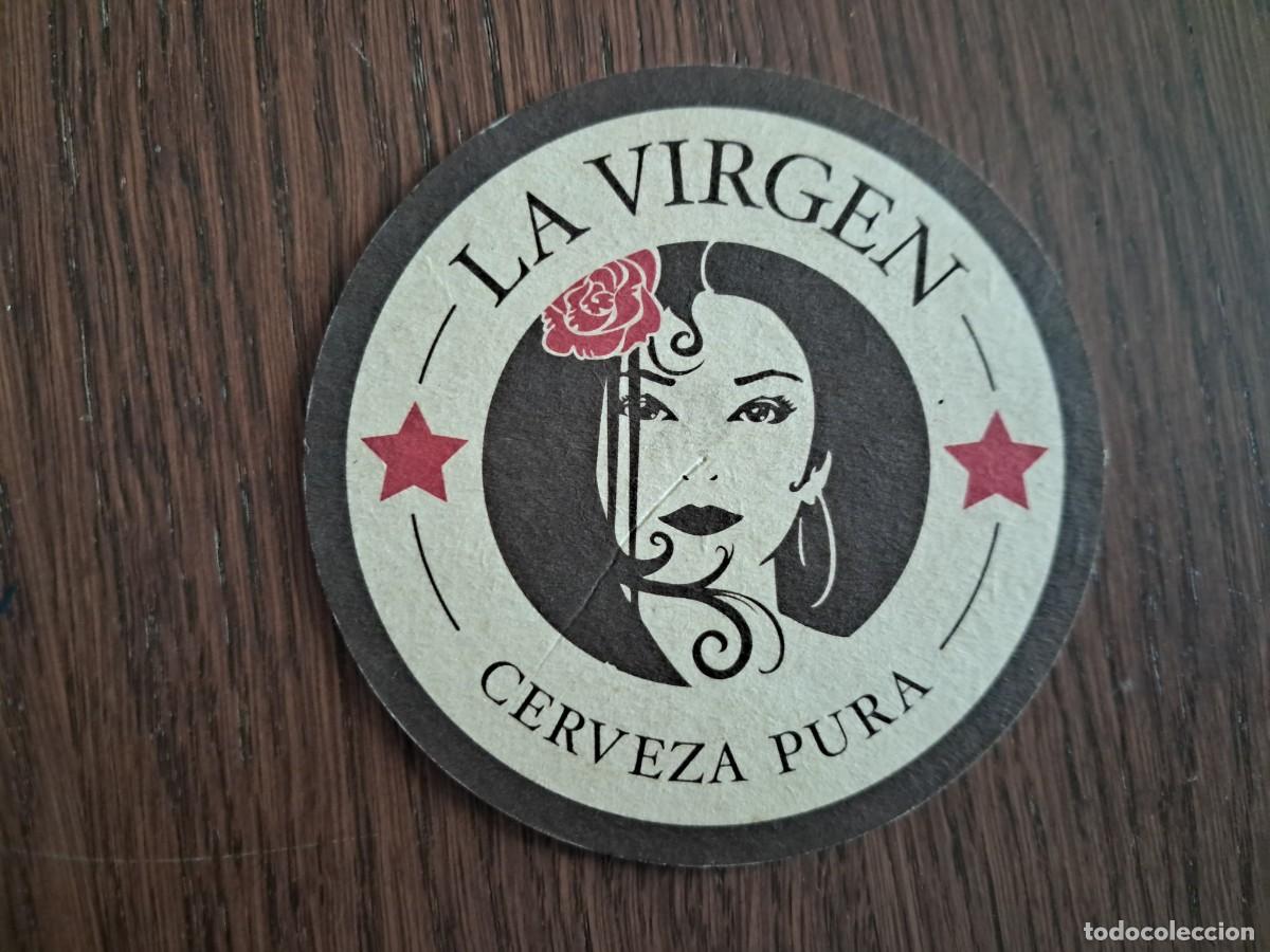 Coleccionismo de cervezas: posavasos de cerveza artesana, La Virgen, Madrid.
