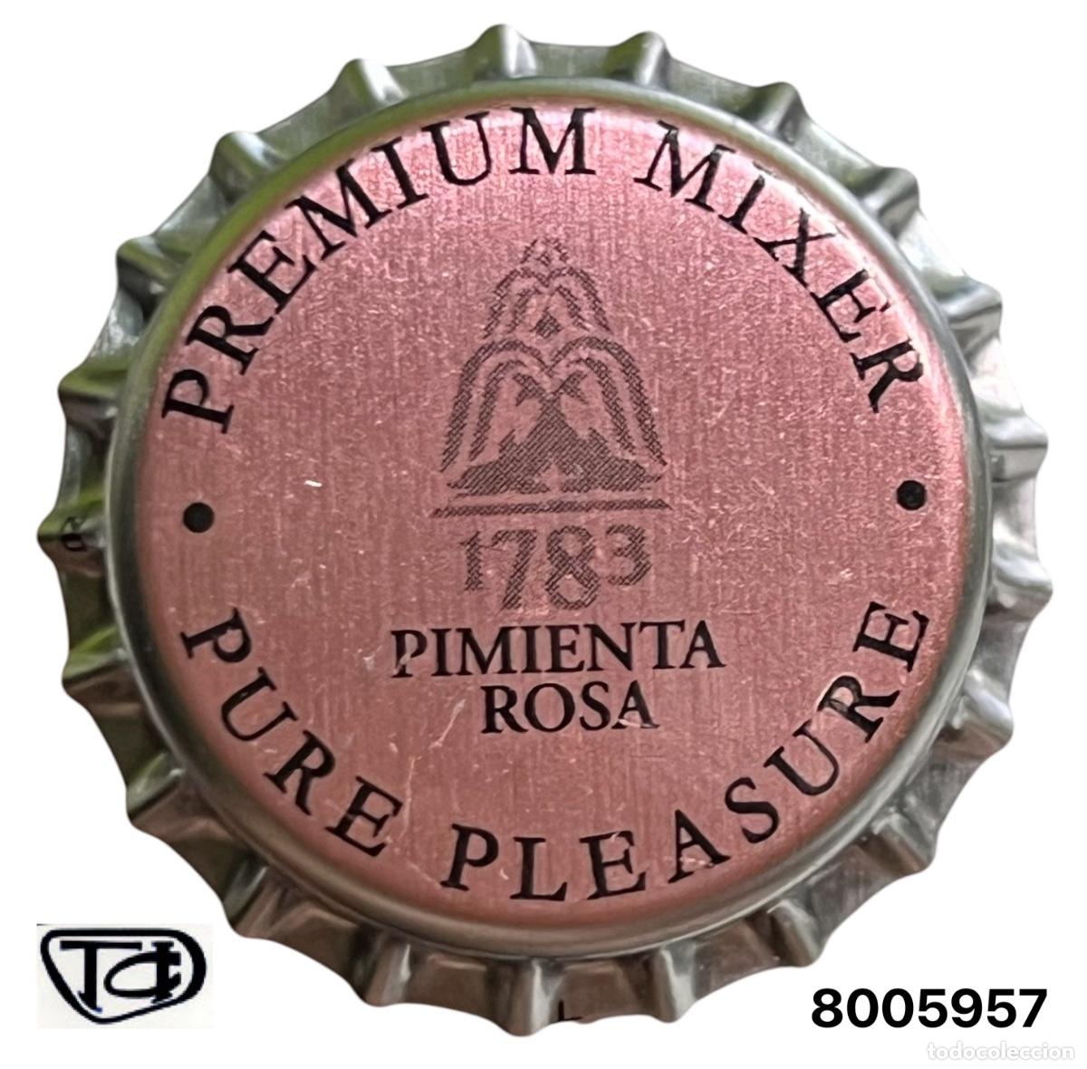 Coleccionismo de cervezas: TAPON CORONA CHAPA BOTTLE CAP KRONKORKEN CAPSULE TAPPI SCHWEPPES PIMIENTA ROSA