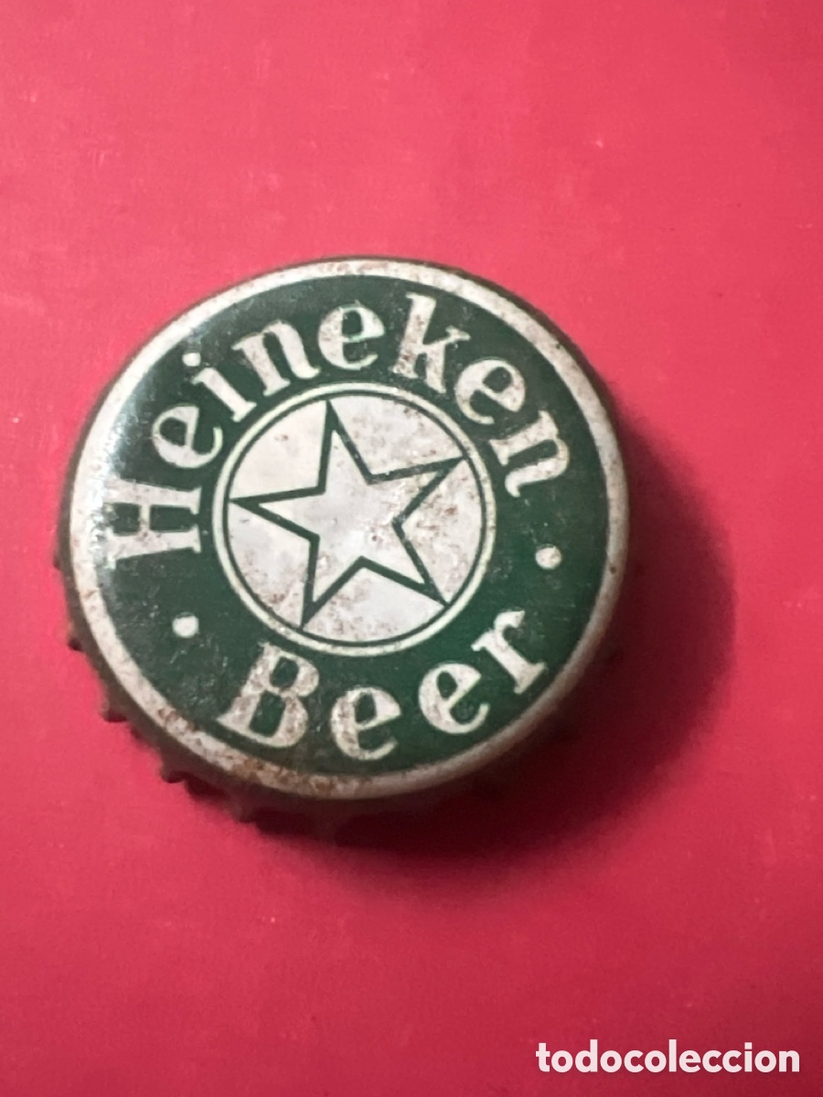 Coleccionismo de cervezas: T4/X124/G3. CHAPA DE CERVEZA - ANTIGUA - HEINEKEN BEER