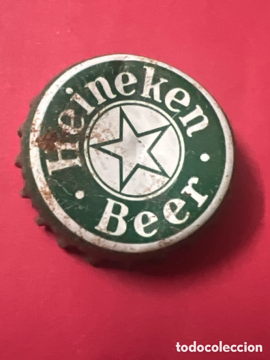 Coleccionismo de cervezas: /X124/G4. CHAPA DE CERVEZA - ANTIGUA - HEINEKEN BEER