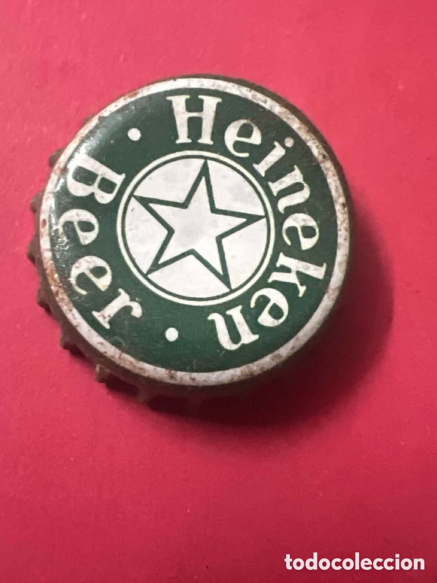 Coleccionismo de cervezas: /X124/G5. CHAPA DE CERVEZA - ANTIGUA - HEINEKEN BEER