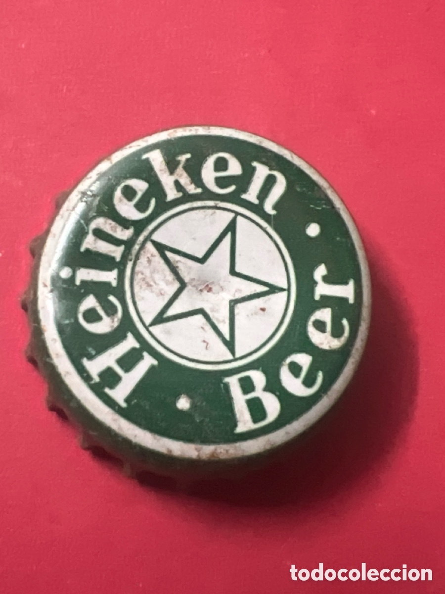 Coleccionismo de cervezas: /X124/H1. CHAPA DE CERVEZA - ANTIGUA - HEINEKEN BEER