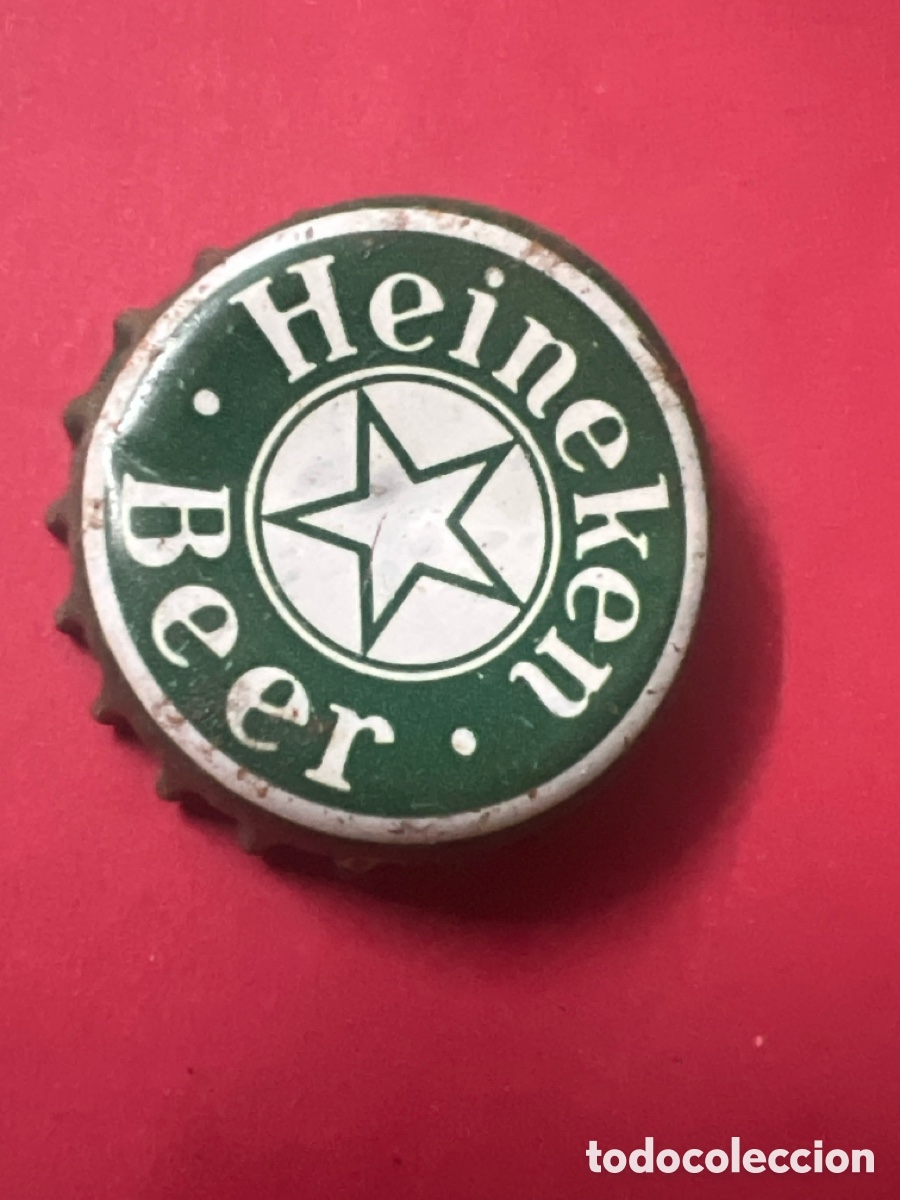 Coleccionismo de cervezas: /X124/H2. CHAPA DE CERVEZA - ANTIGUA - HEINEKEN BEER