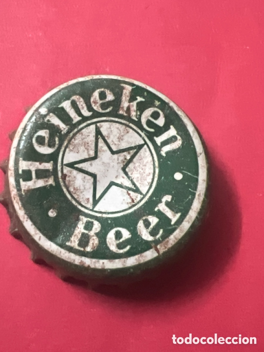 Coleccionismo de cervezas: /X124/H3. CHAPA DE CERVEZA - ANTIGUA - HEINEKEN BEER