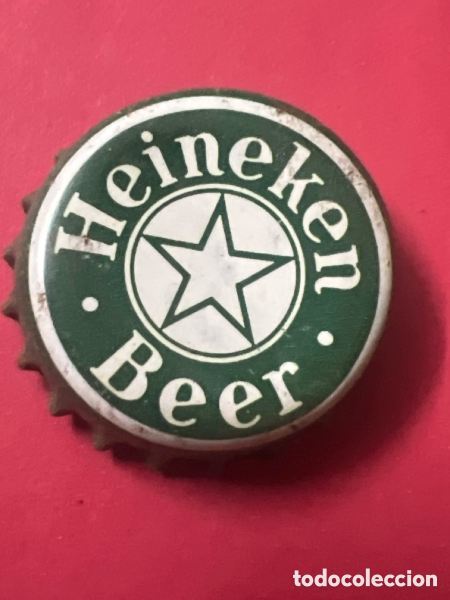 Coleccionismo de cervezas: /X124/H4. CHAPA DE CERVEZA - ANTIGUA - HEINEKEN BEER