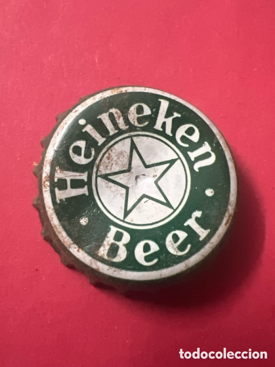 Coleccionismo de cervezas: /X124/H5. CHAPA DE CERVEZA - ANTIGUA - HEINEKEN BEER