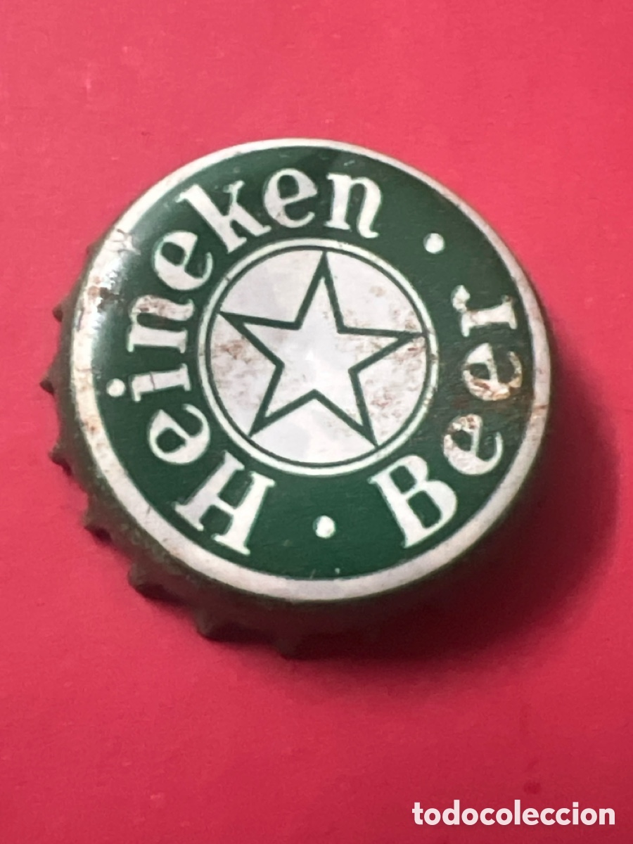 Coleccionismo de cervezas: /X124/G6. CHAPA DE CERVEZA - ANTIGUA - HEINEKEN BEER